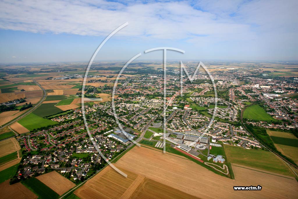 Photo arienne de Cambrai