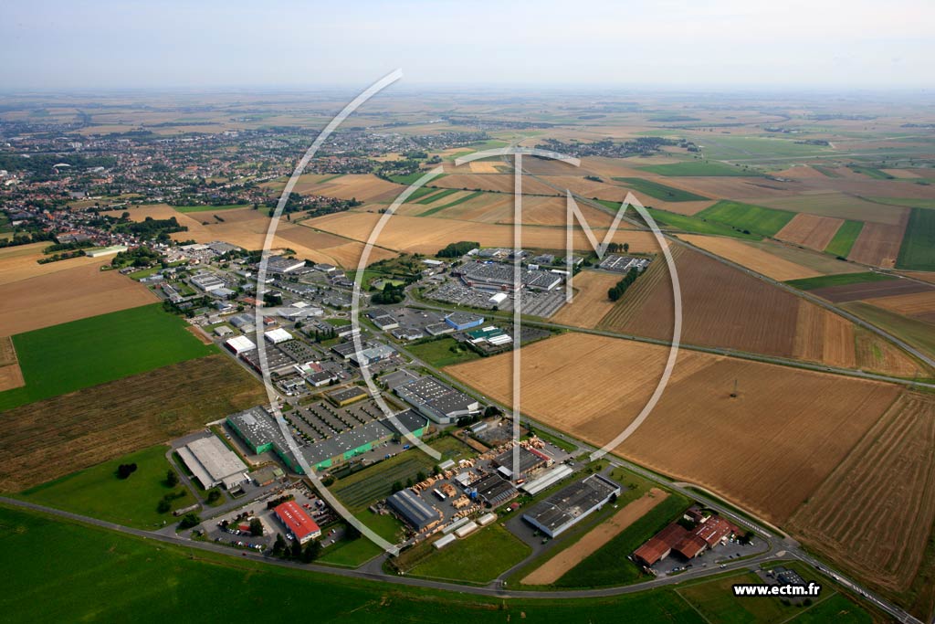 Photo arienne de Cambrai (Faubourg Saint-Druon)