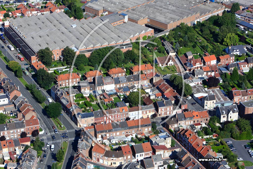 Photo arienne de Cambrai (Quartier de l'Avenue de Dunkerque)