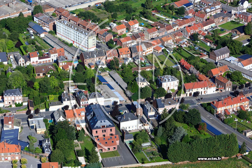 Photo arienne de Cambrai (Quartier de la Clinique Saint-Roch)