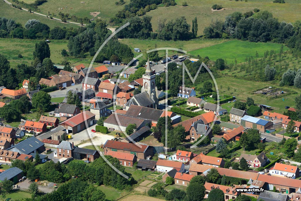 Photo arienne de Fontaine-ls-Croisilles