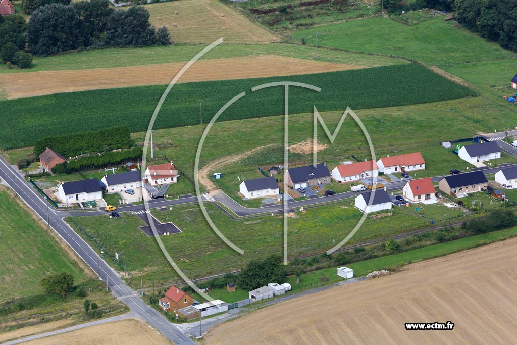 Photo arienne de Gouzeaucourt