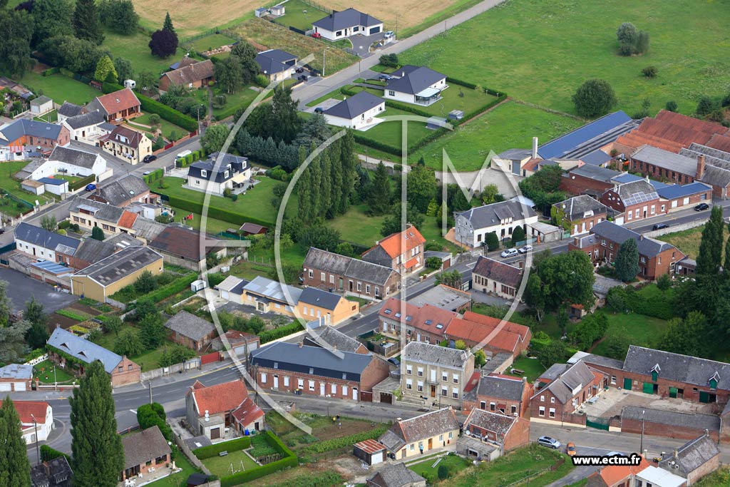 Photo arienne de Ligny-en-Cambrsis