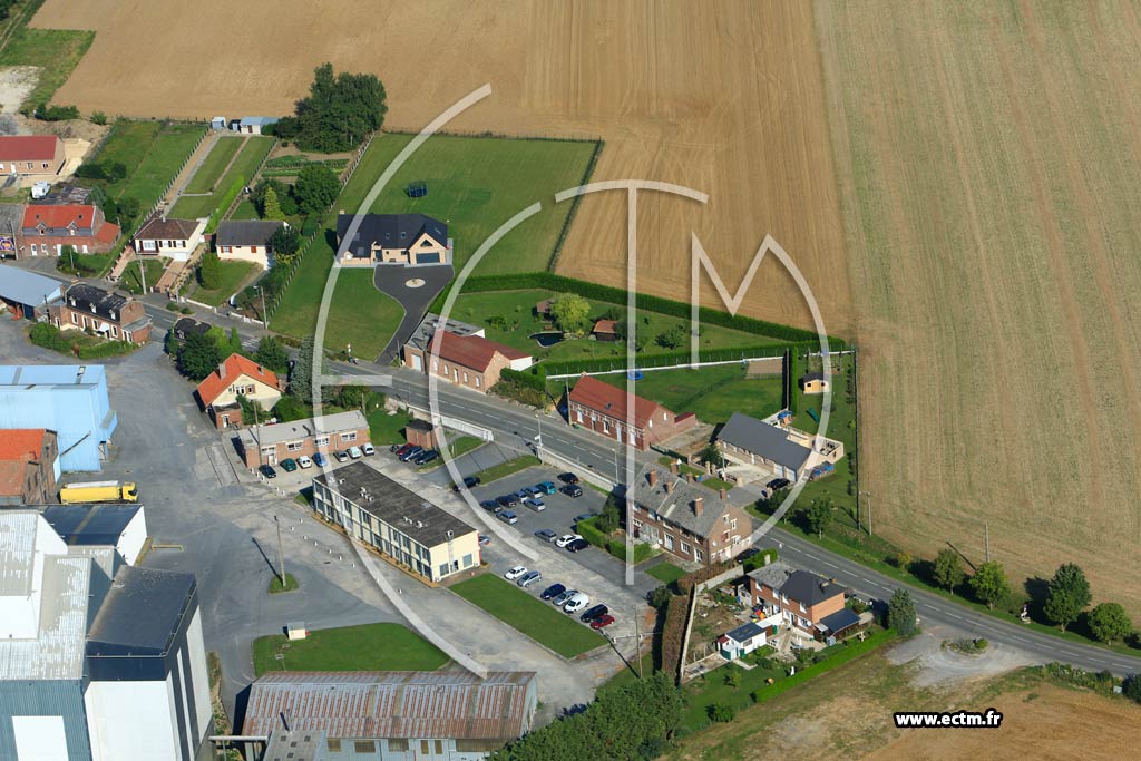 Photo arienne de Noyelles-sur-Escaut