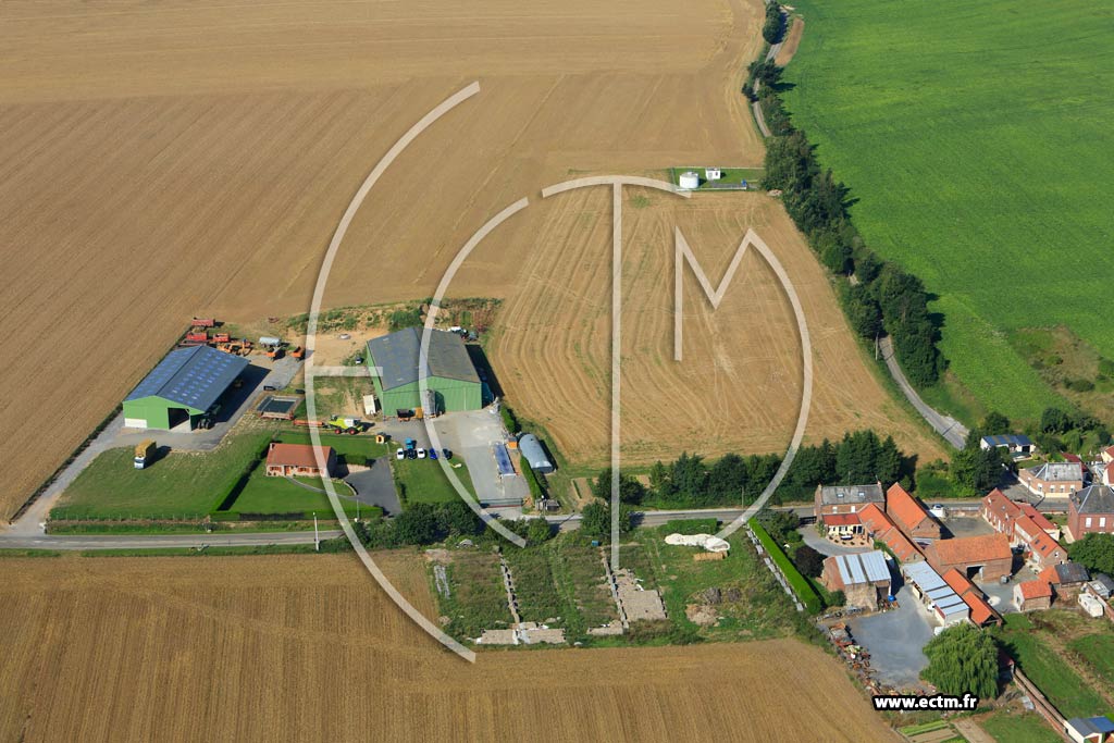 Photo arienne de Noyelles-sur-Escaut
