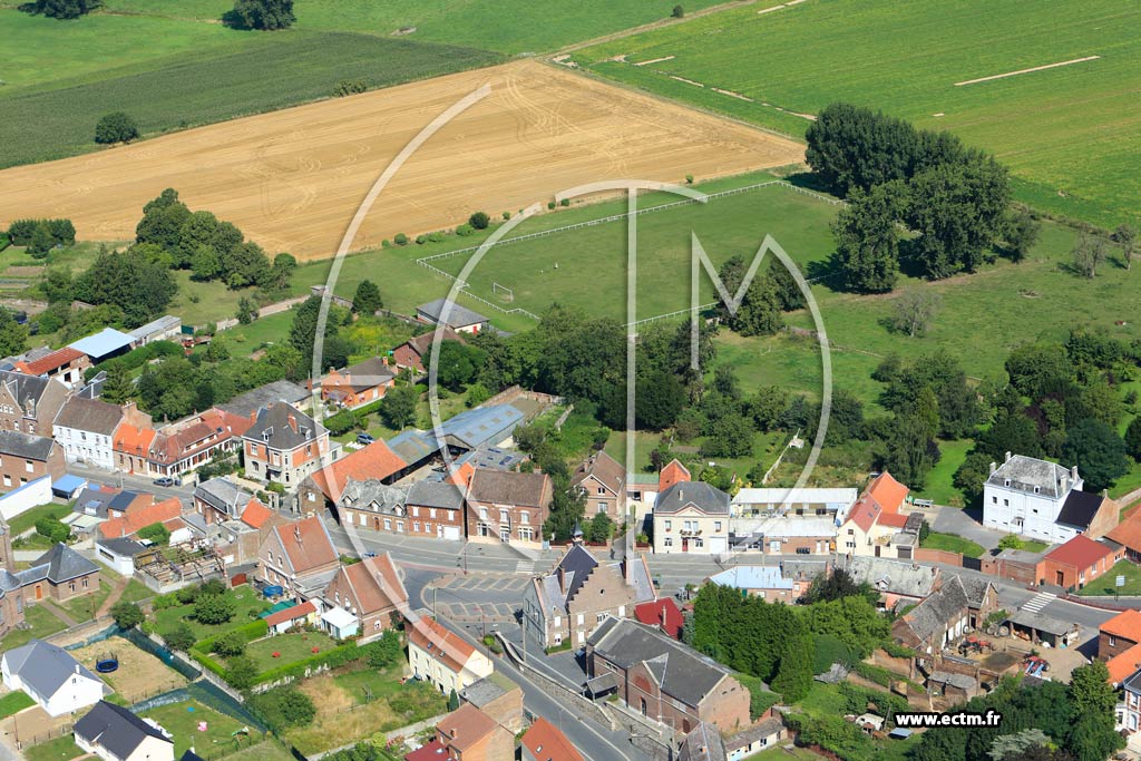 Photo arienne de Oisy-le-Verger