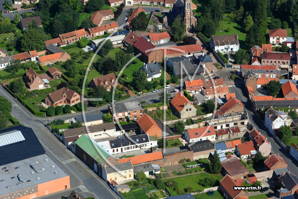 Photo arienne de Proville