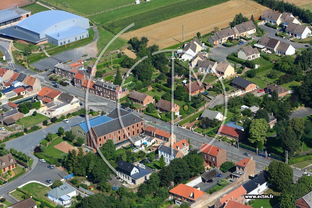 Photo arienne de Raillencourt-Sainte-Olle (Sainte-Olle)