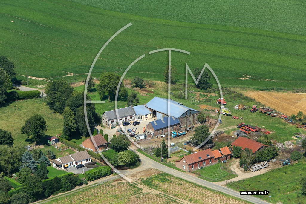 Photo arienne de Riencourt-ls-Bapaume