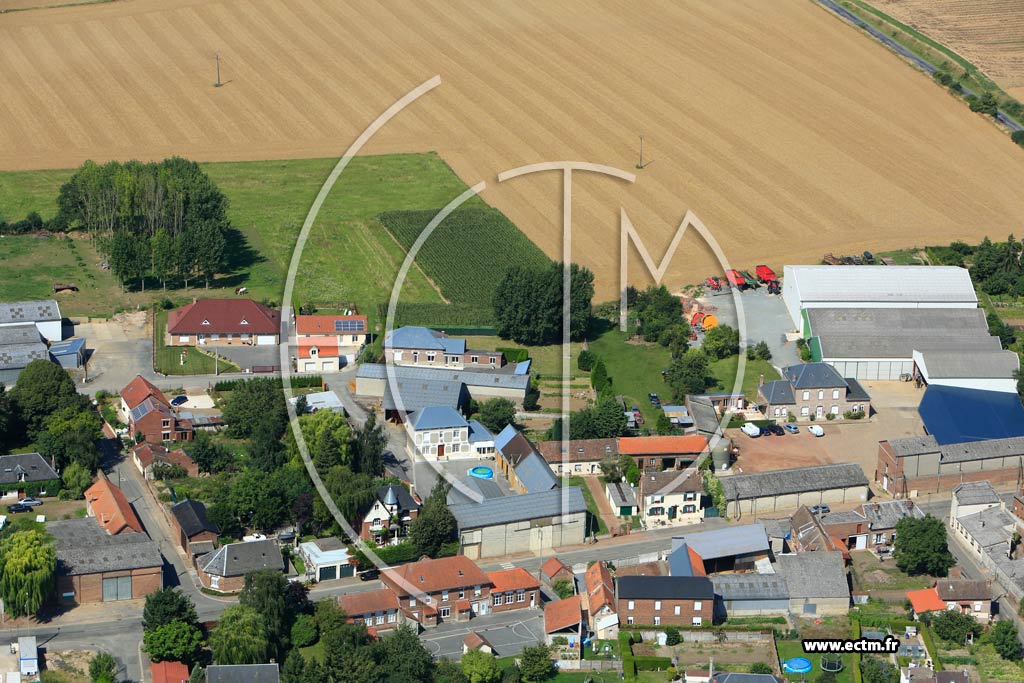 Photo arienne de Riencourt-ls-Cagnicourt