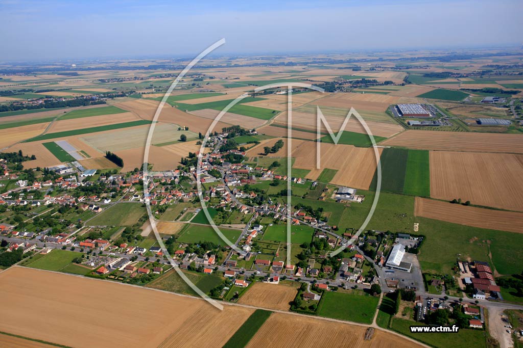 Photo arienne de Sailly-Lez-Cambrai