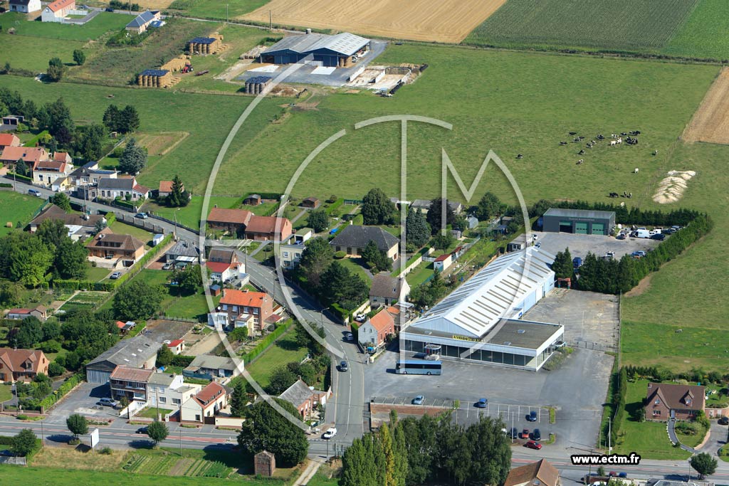 Photo arienne de Sailly-Lez-Cambrai