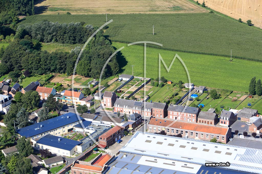 Photo arienne de Saint-Hilaire-Lez-Cambrai