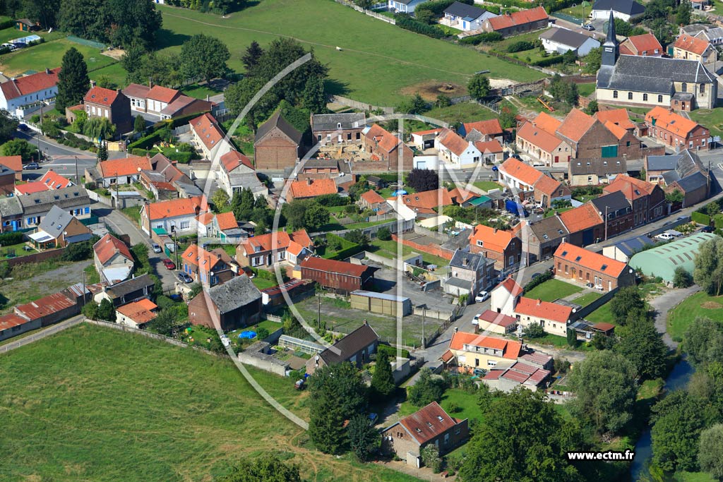 Photo arienne de Thun-l'vque