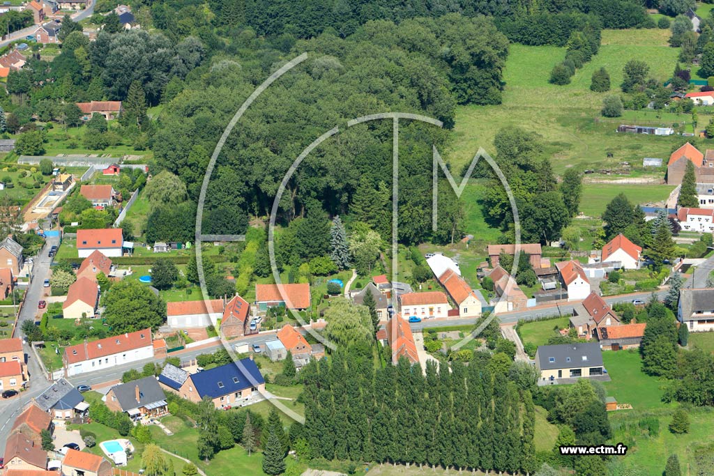 Photo arienne de Thun-Saint-Martin