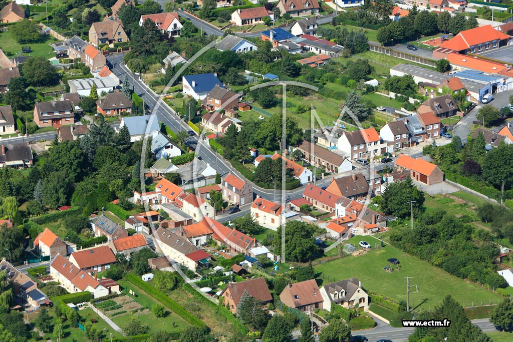 Photo arienne de Tilloy-lez-Cambrai