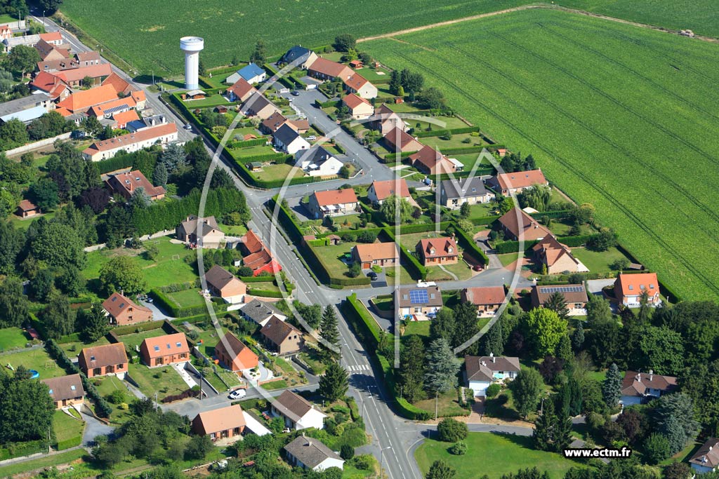Photo arienne de Tilloy-lez-Cambrai