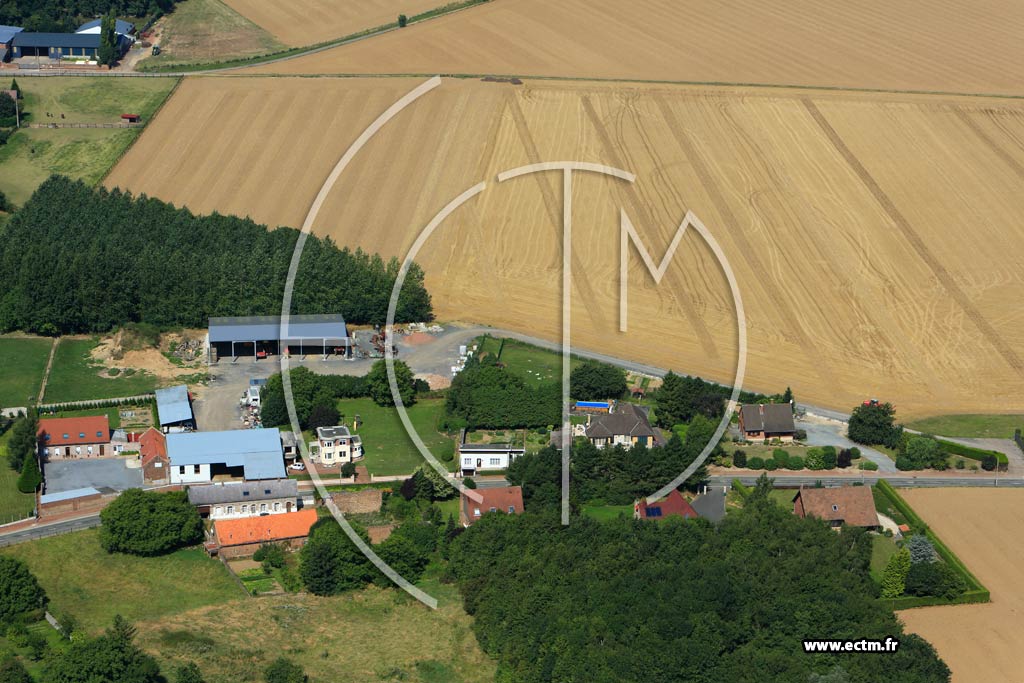 Photo arienne de Villers-ls-Cagnicourt