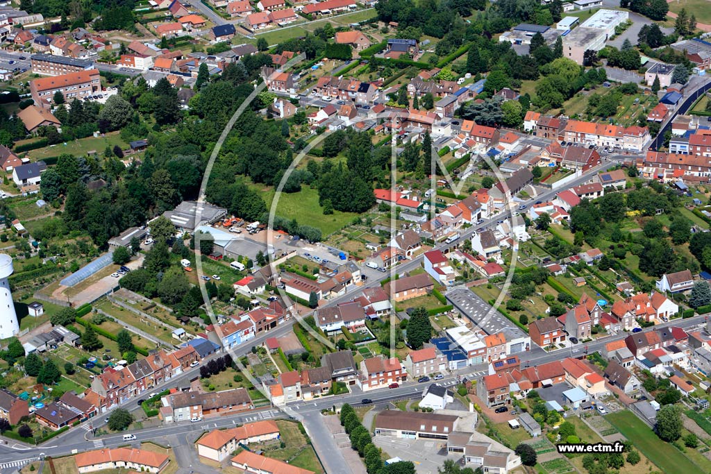 Photo arienne de Annezin (Avenue de Morinie)