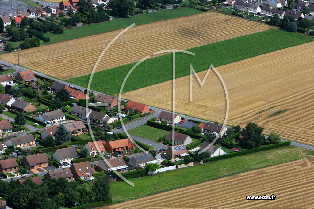 Photo arienne de Auchy-les-Mines