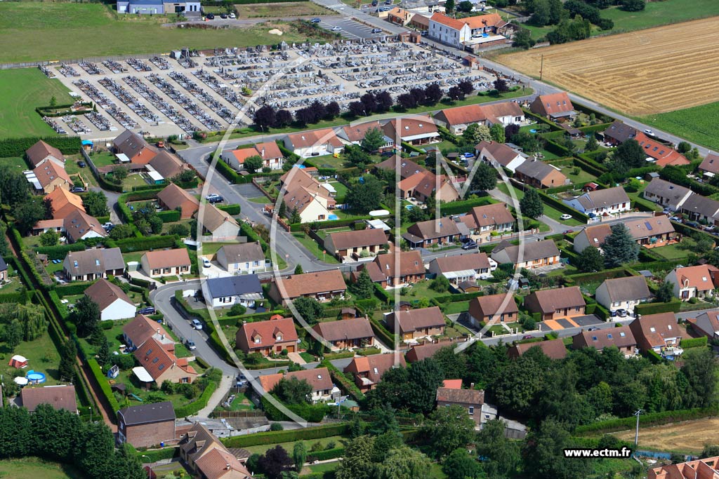 Photo arienne de Auchy-les-Mines