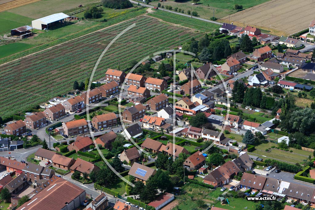 Photo arienne de Auchy-les-Mines