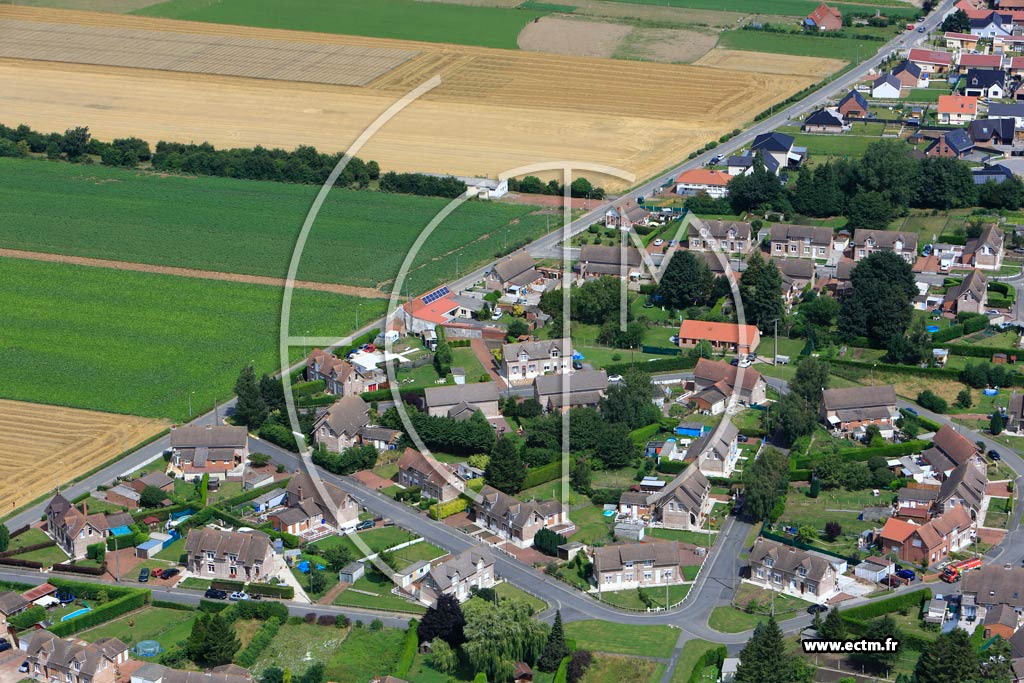 Photo arienne de Auchy-les-Mines (Quartier de Bapaume)