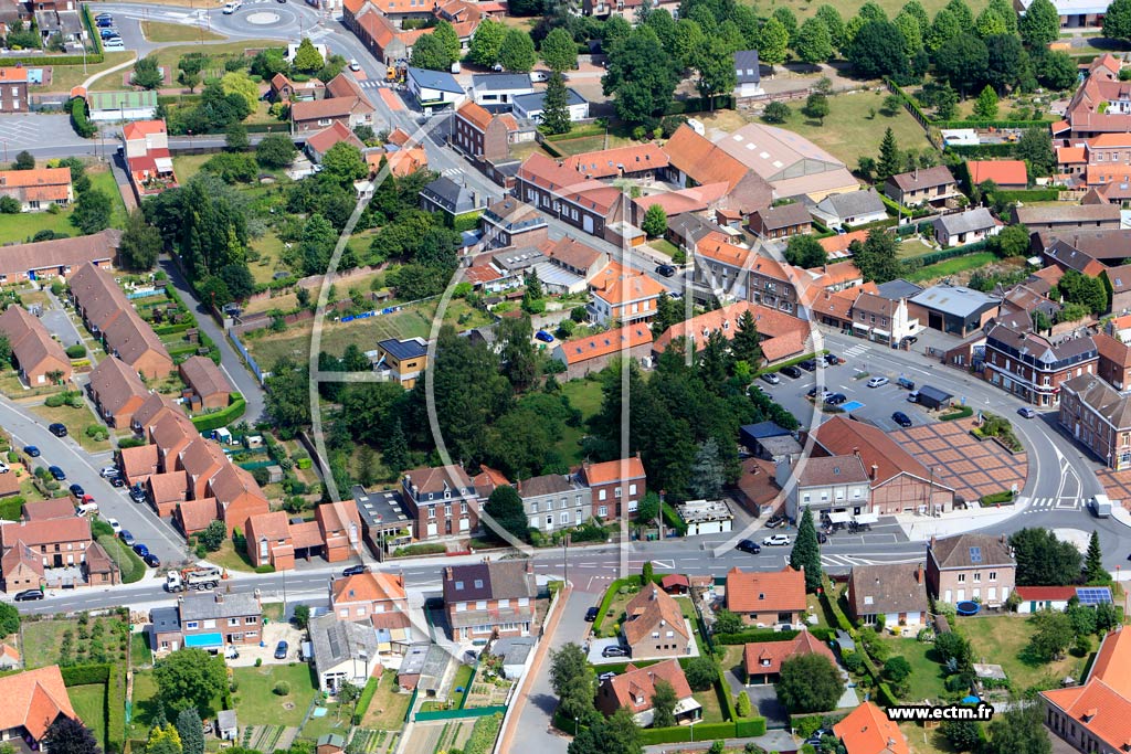 Photo arienne de Avelin