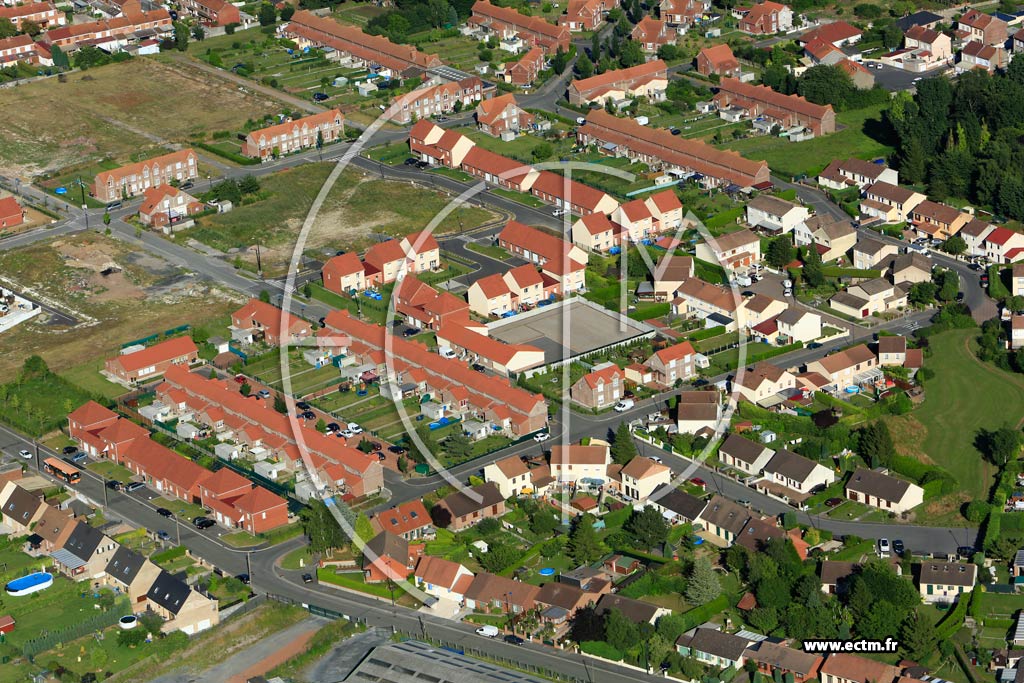 Photo arienne de Avion (Quartier Avenue Foch)