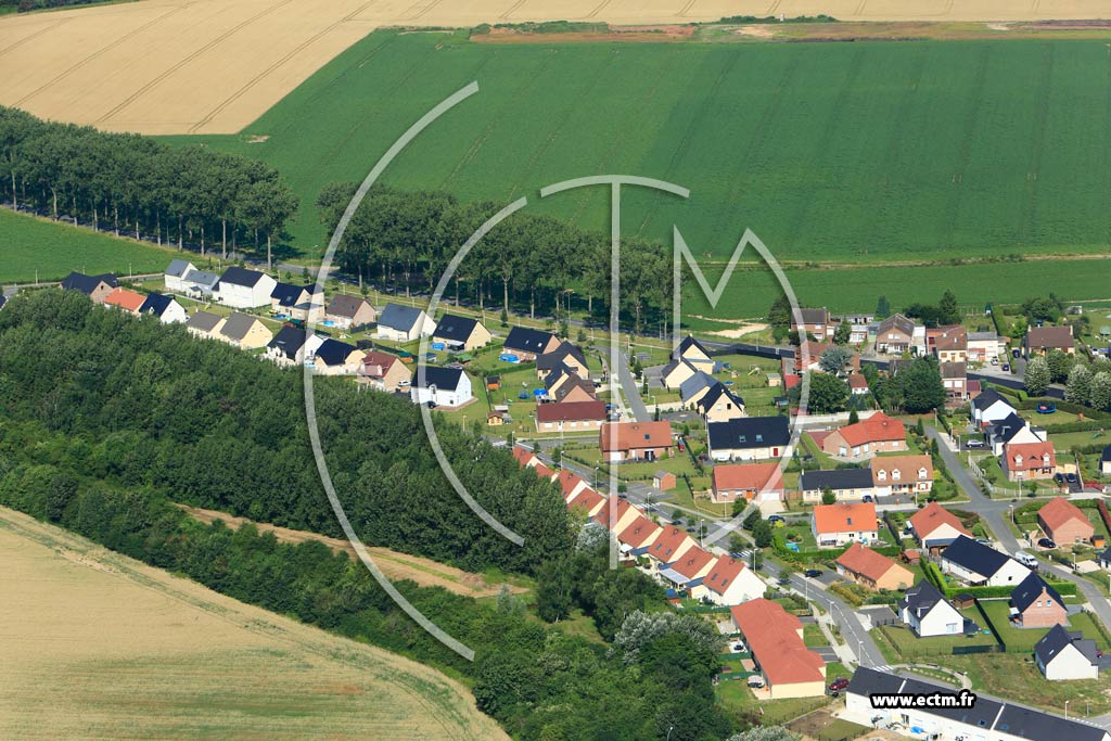 Photo arienne de Bully-les-Mines