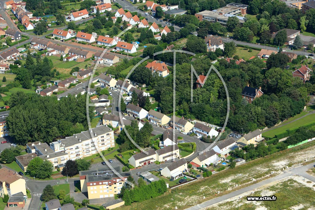 Photo arienne de Bully-les-Mines (Boulevard de la Cit 2)