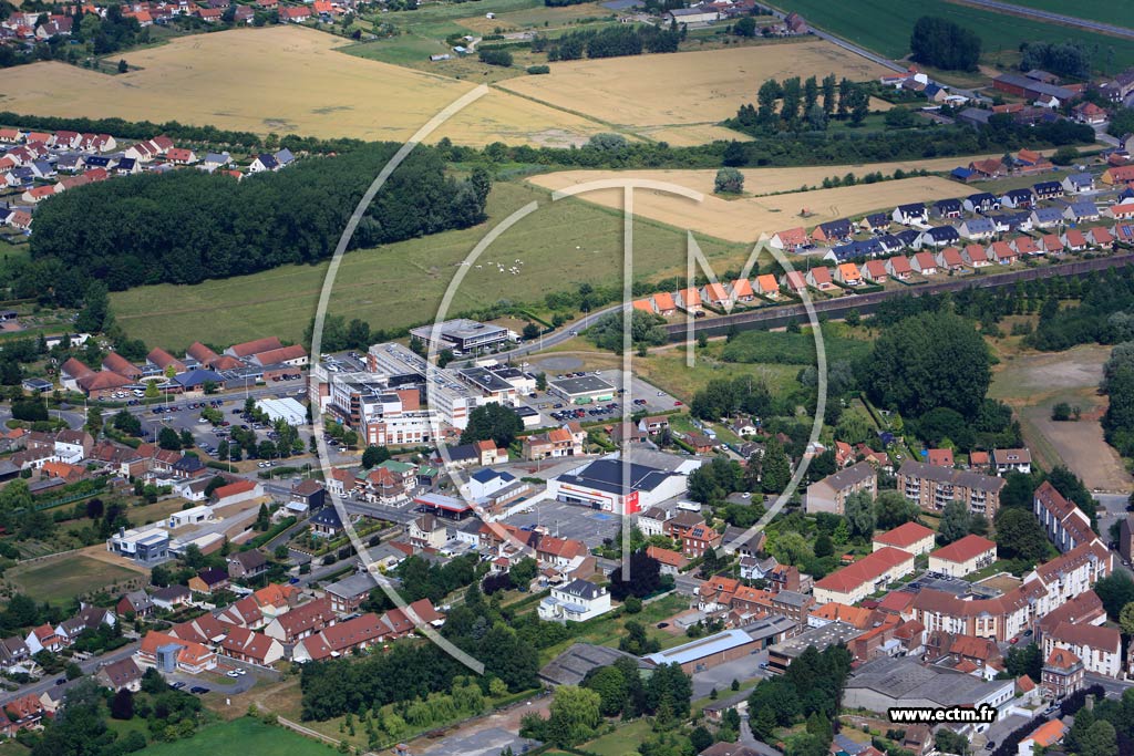 Photo arienne de Bthune (Quartier Emile Basly)