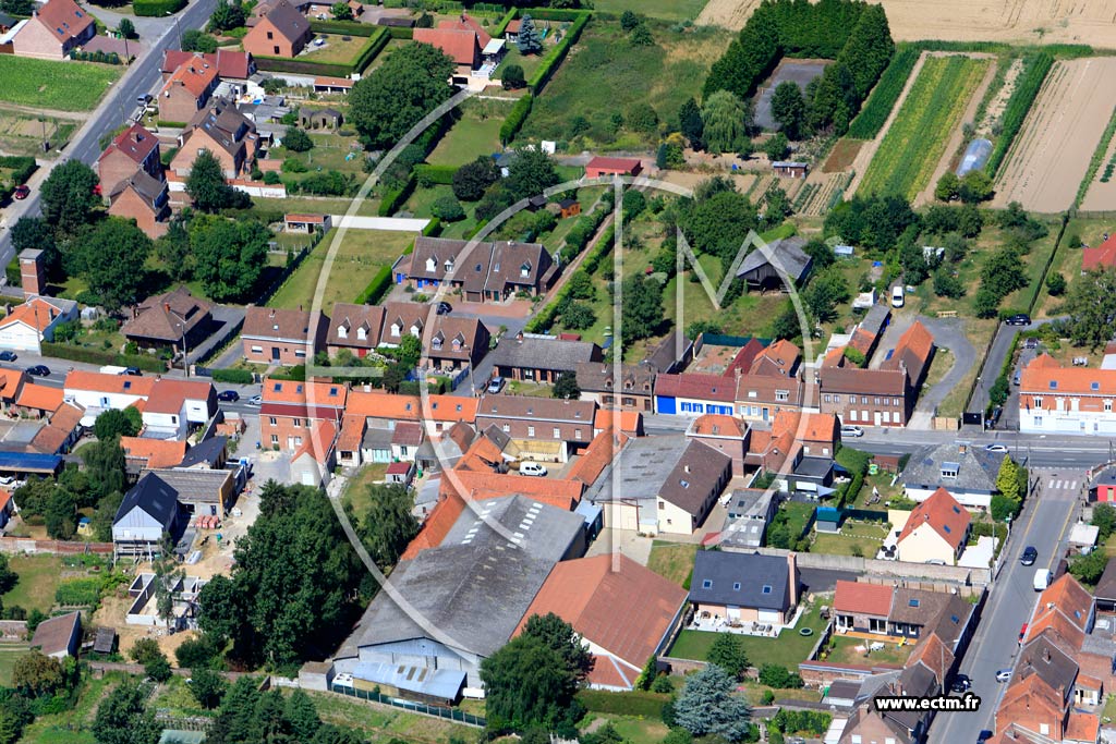 Photo arienne de Camphin-en-Carembault