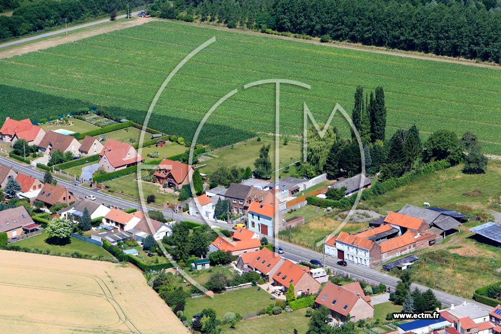 Photo arienne de Camphin-en-Carembault (Ennecourt)