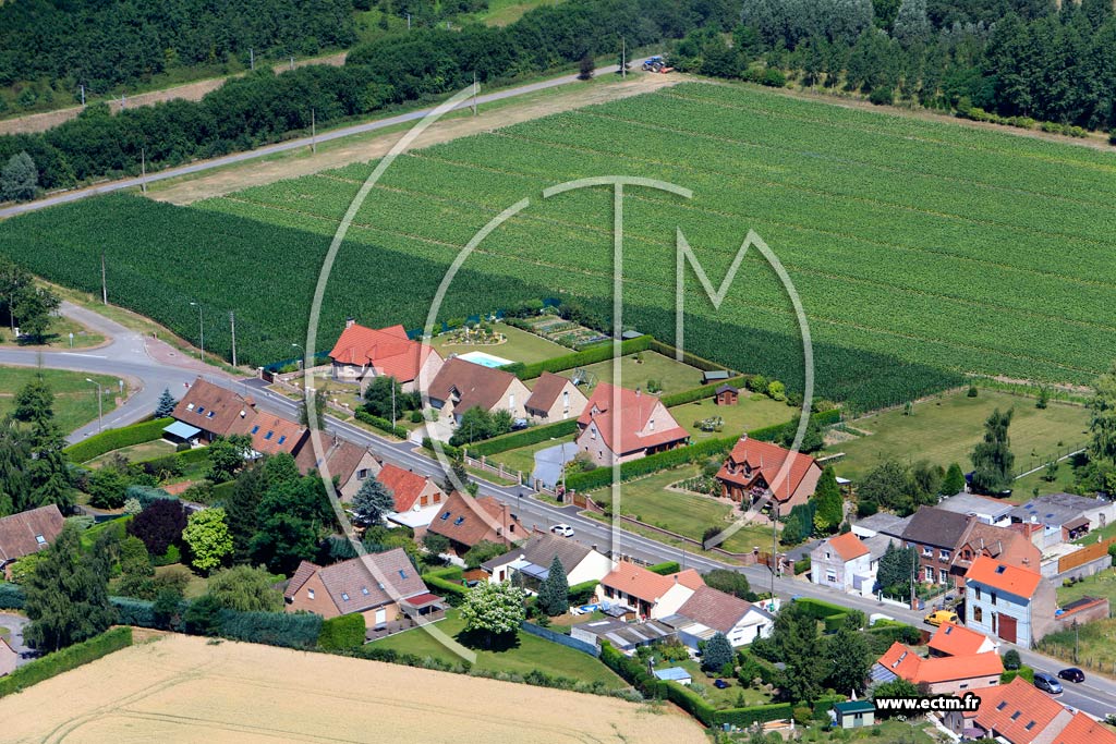 Photo arienne de Camphin-en-Carembault (Ennecourt)