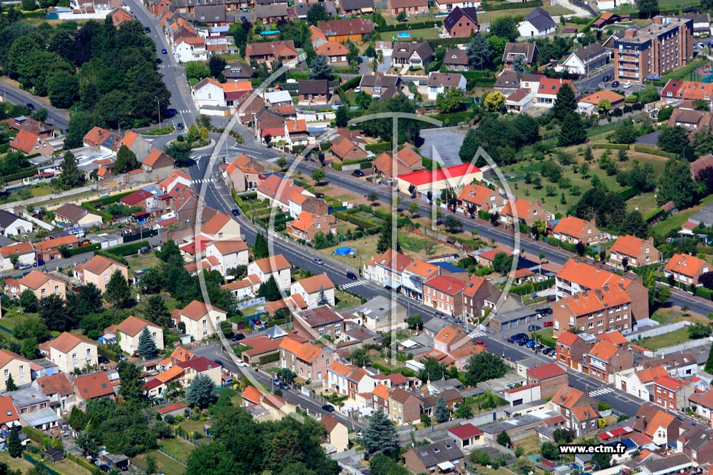 Photo arienne de Carvin (Chemin des Millionnaires)