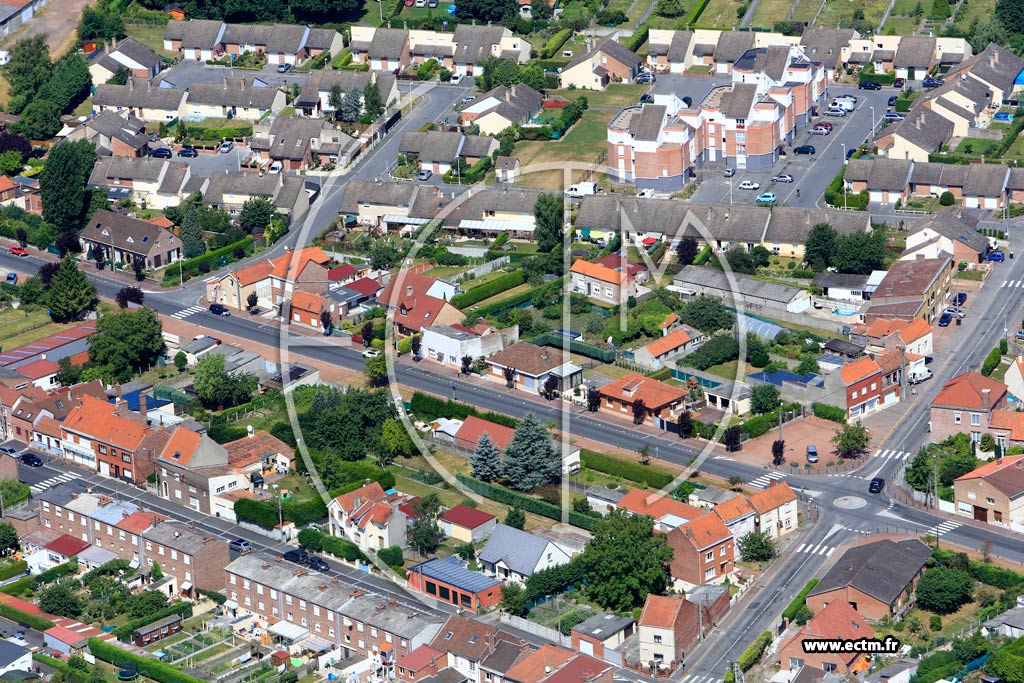 Photo arienne de Carvin (Chemin des Millionnaires)