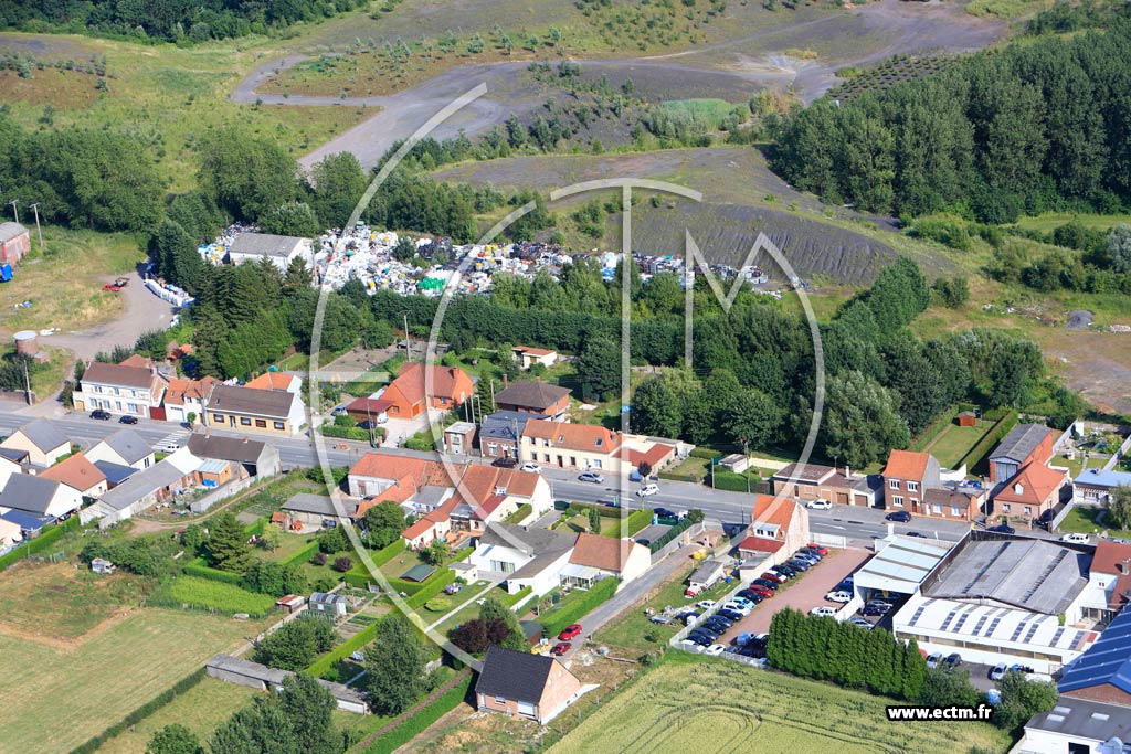 Photo arienne de Cauchy--la-Tour