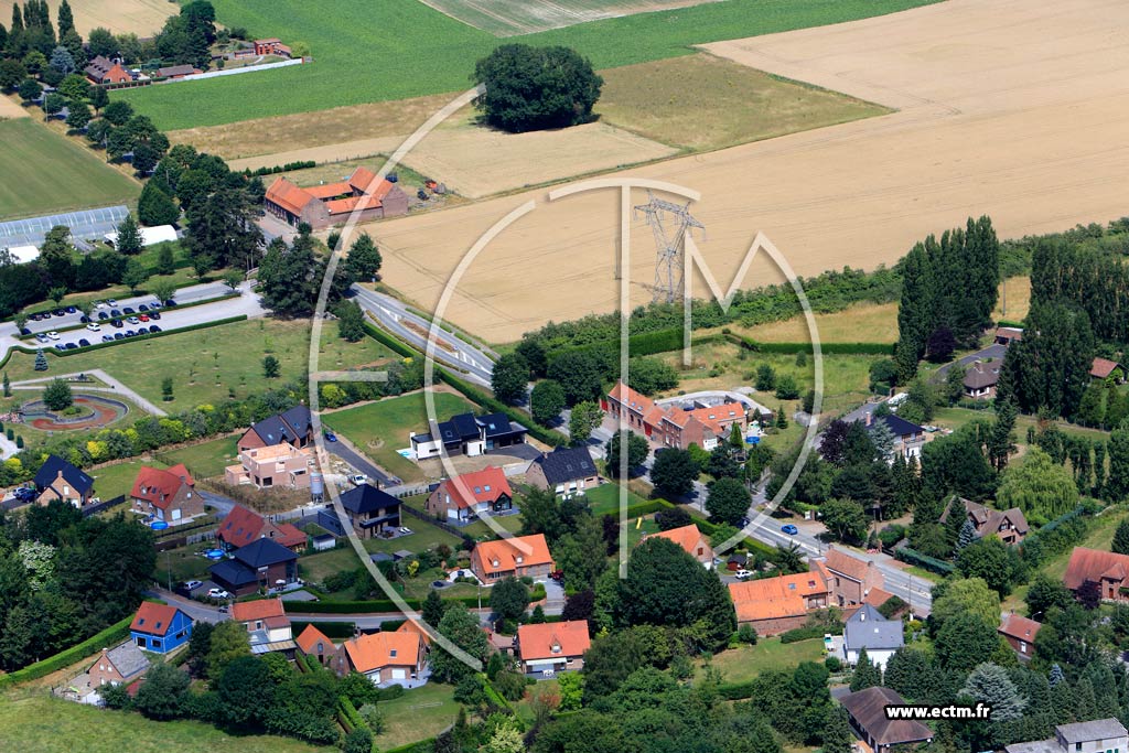 Photo arienne de Ennevelin (le Pont-Thibault)