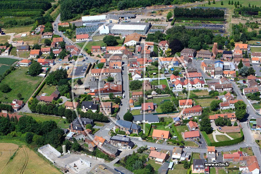 Photo arienne de Fouquereuil