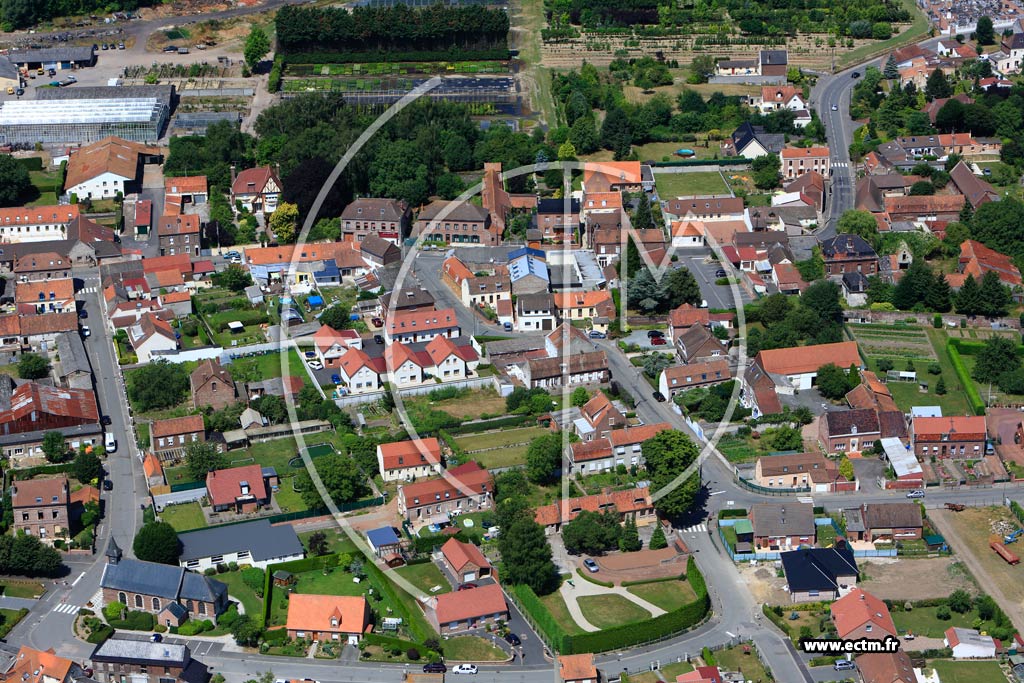 Photo arienne de Fouquereuil
