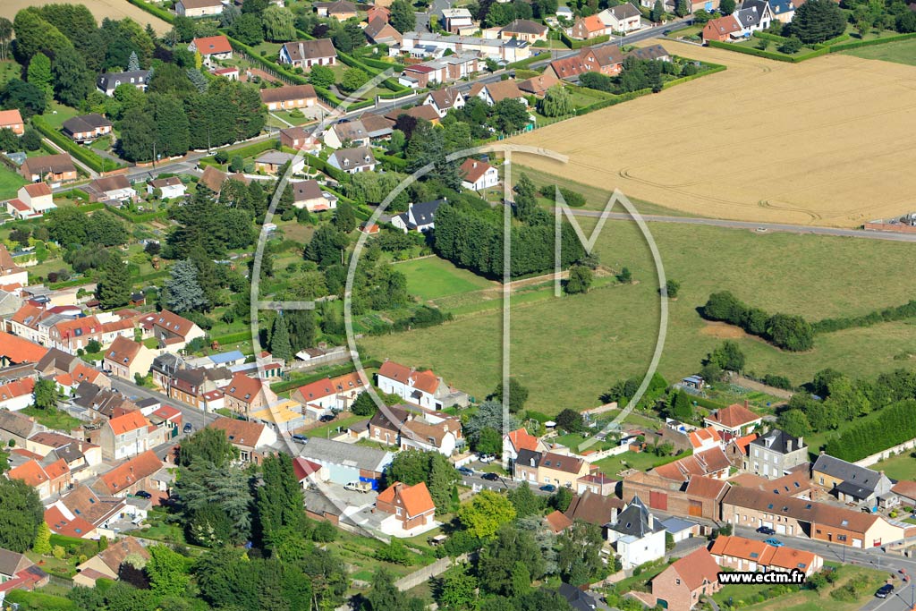 Photo arienne de Givenchy-en-Gohelle