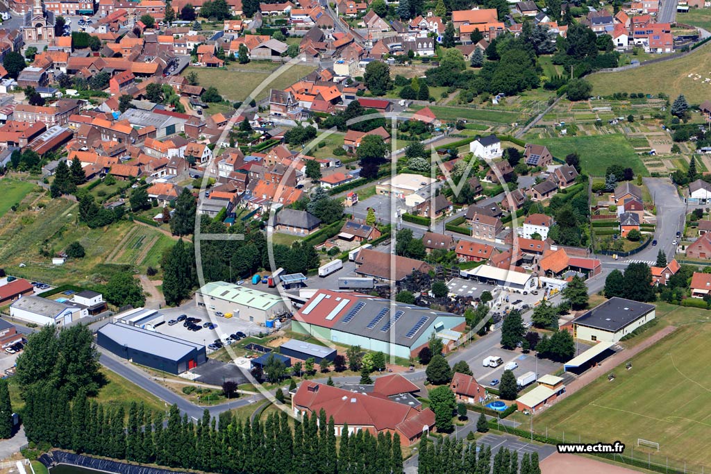 Photo arienne de Gondecourt