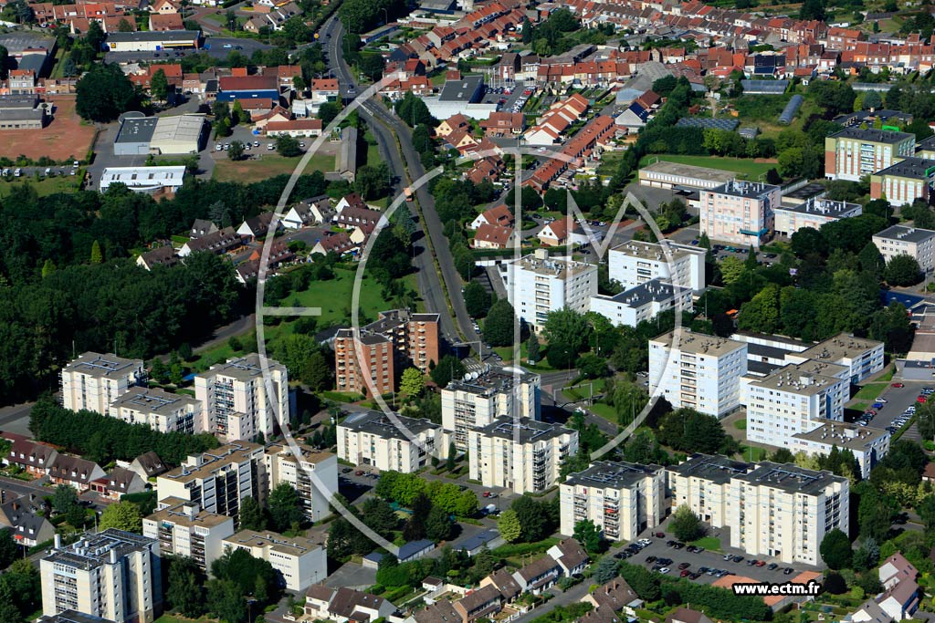 Photo arienne de Hnin-Beaumont