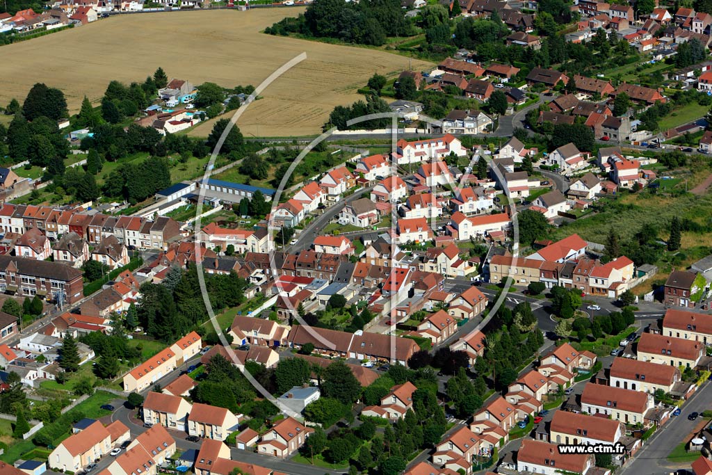 Photo arienne de Hnin-Beaumont (Quartier du Boulevard des Frres Letermes)