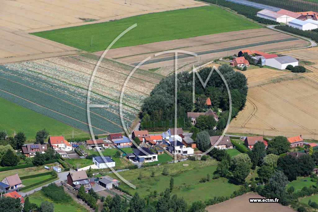 Photo arienne de Illies (Ligny le grand)