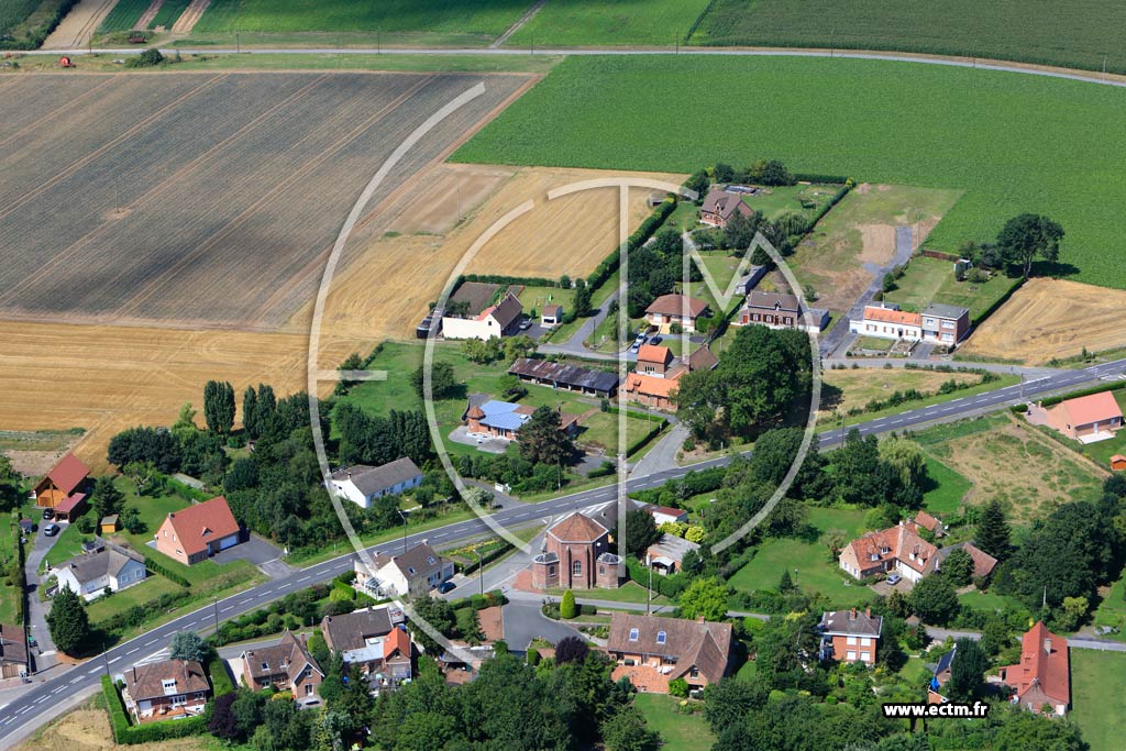 Photo arienne de Illies (Ligny le grand)