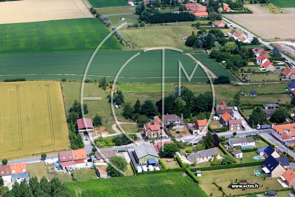 Photo arienne de La Couture (Le Touret)