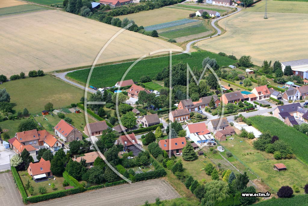 Photo arienne de La Couture (Le Touret)