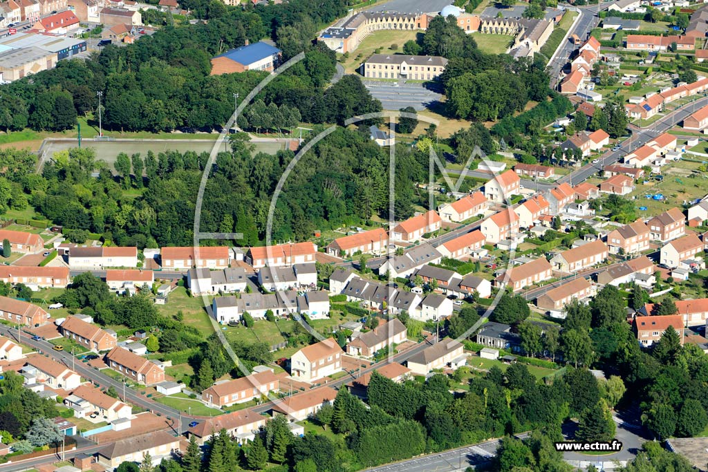 Photo arienne de Lens (Quartier de l'IUT)